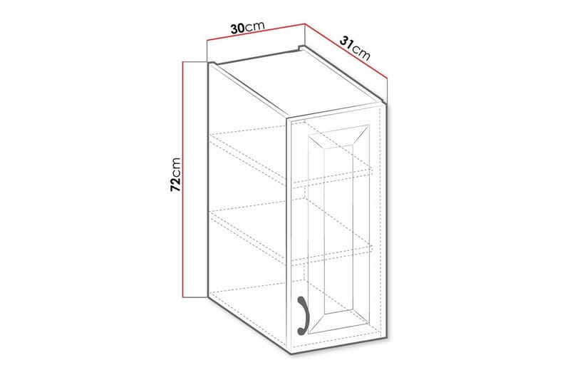 Templemore Köksskåp 30 cm - Förvaring - Skåp - Köksskåp