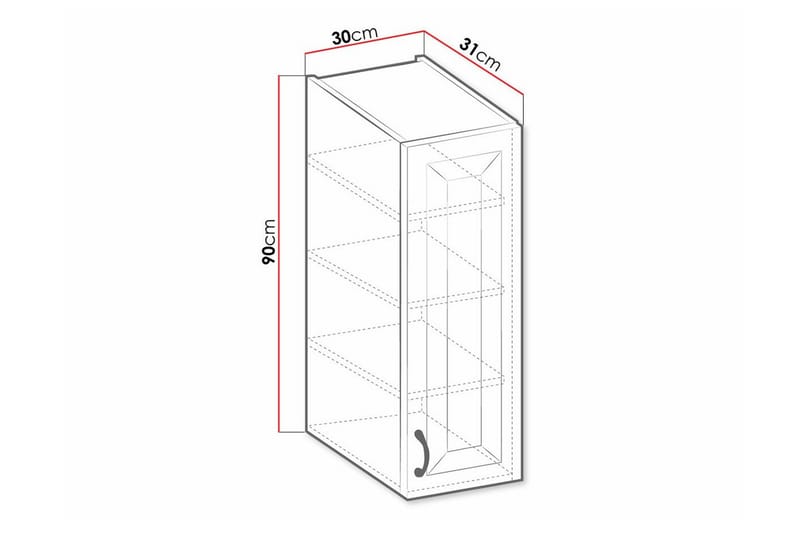 Templemore Köksskåp 30 cm - Förvaring - Skåp - Köksskåp