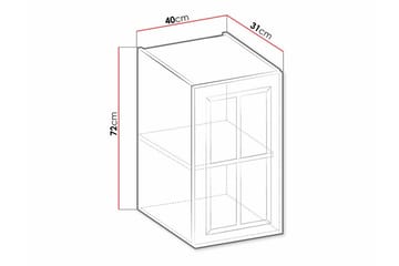 Templemore Köksskåp 40 cm - Förvaring - Skåp - Köksskåp