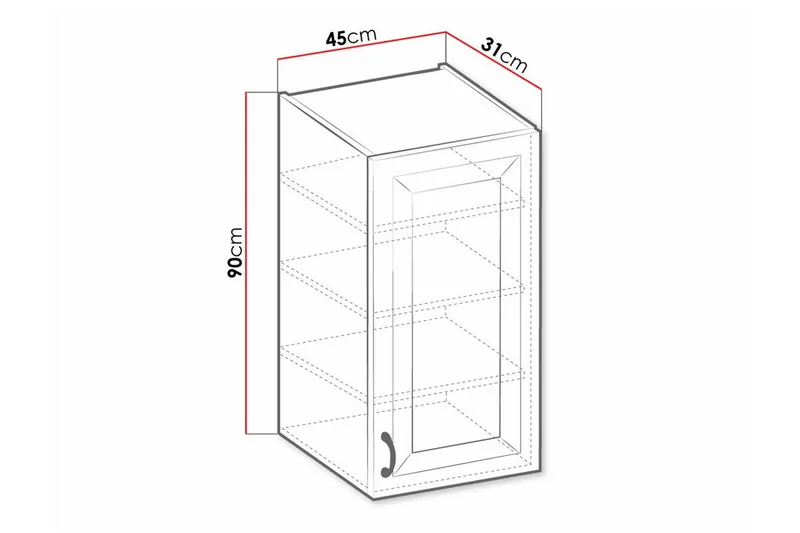 Templemore Köksskåp 45 cm - Förvaring - Skåp - Köksskåp