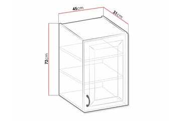 Templemore Köksskåp 45 cm - Förvaring - Skåp - Köksskåp