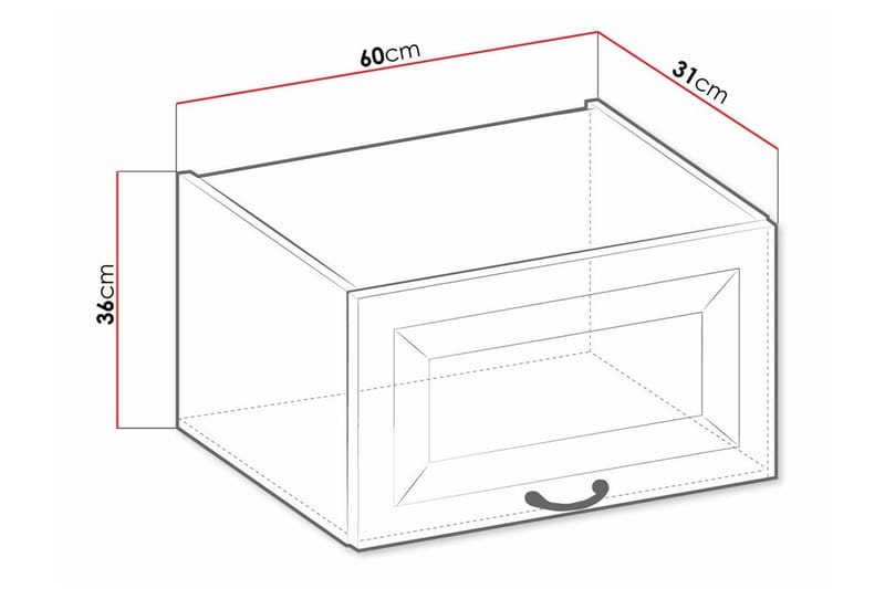 Templemore Köksskåp 60 cm - Förvaring - Skåp - Köksskåp