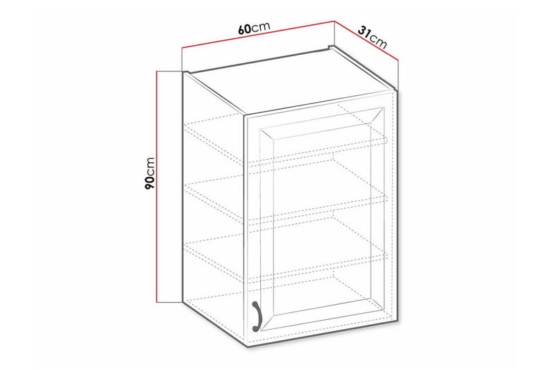 Templemore Köksskåp 60 cm - Förvaring - Skåp - Köksskåp