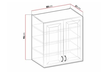 Templemore Köksskåp 80 cm - Förvaring - Skåp - Köksskåp