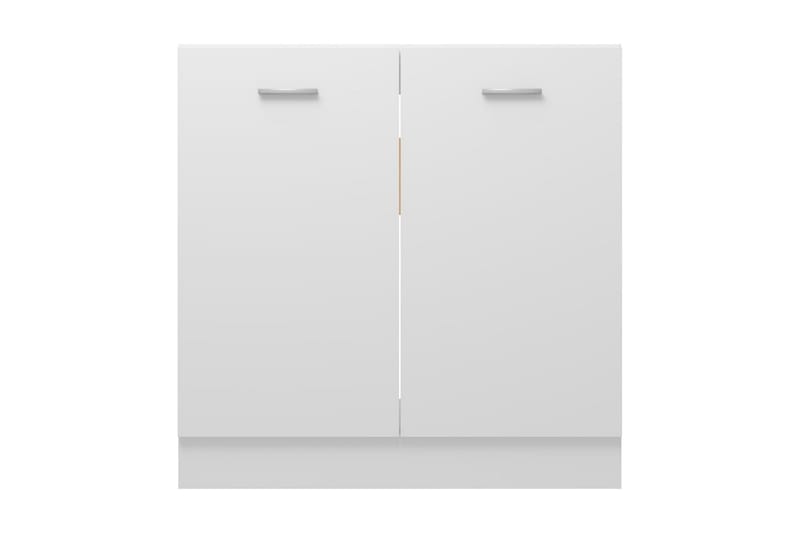 Underskåp för diskho vit 80x46x81,5 cm spånskiva - Vit - Förvaring - Skåp - Köksskåp