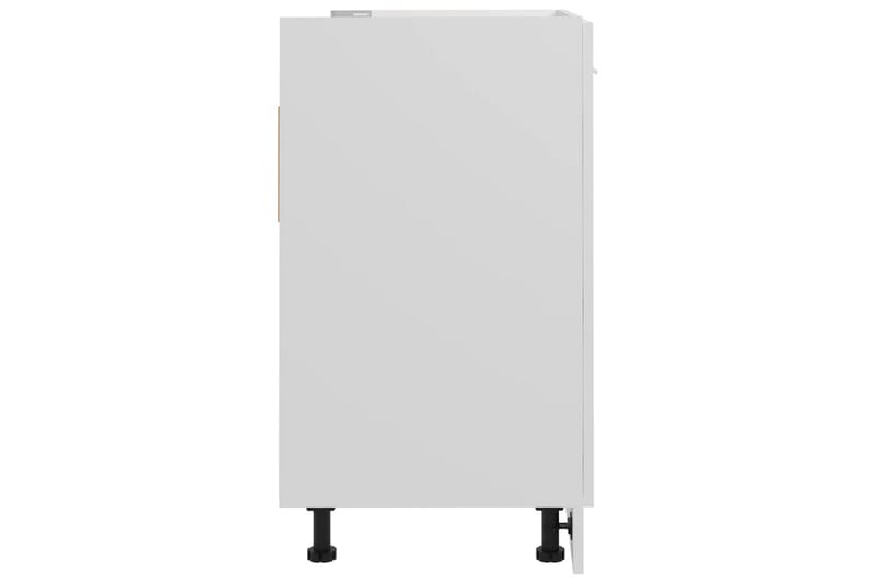 Underskåp för diskho vit 80x46x81,5 cm spånskiva - Vit - Förvaring - Skåp - Köksskåp