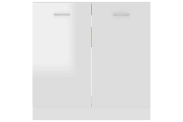 Underskåp för diskho vit högglans 80x46x81,5 cm spånskiva