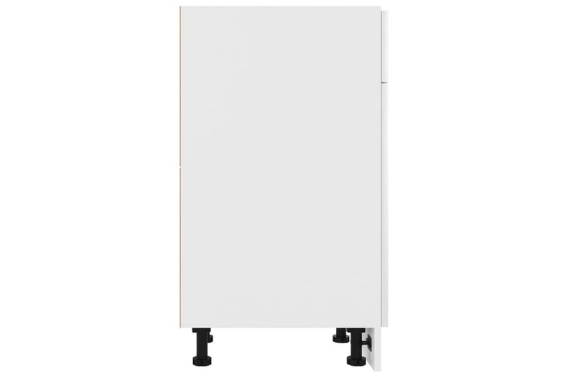 Underskåp med låda vit 30x46x81,5 cm spånskiva - Vit - Förvaring - Skåp - Köksskåp