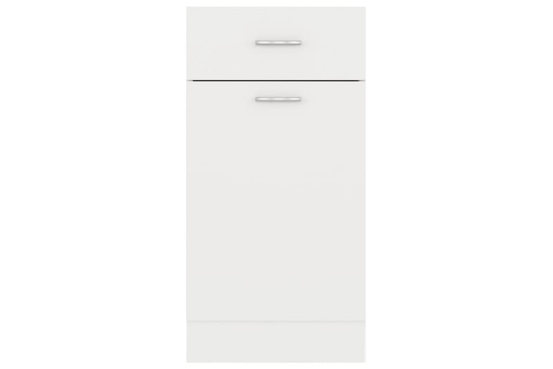 Underskåp med låda vit 40x46x81,5 cm spånskiva - Vit - Förvaring - Skåp - Köksskåp