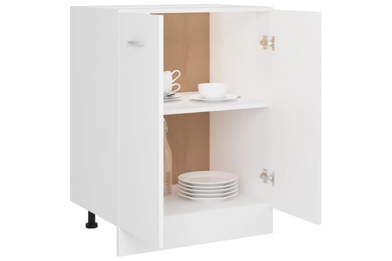 Underskåp vit 60x46x81,5 cm spånskiva - Vit - Förvaring - Skåp - Köksskåp