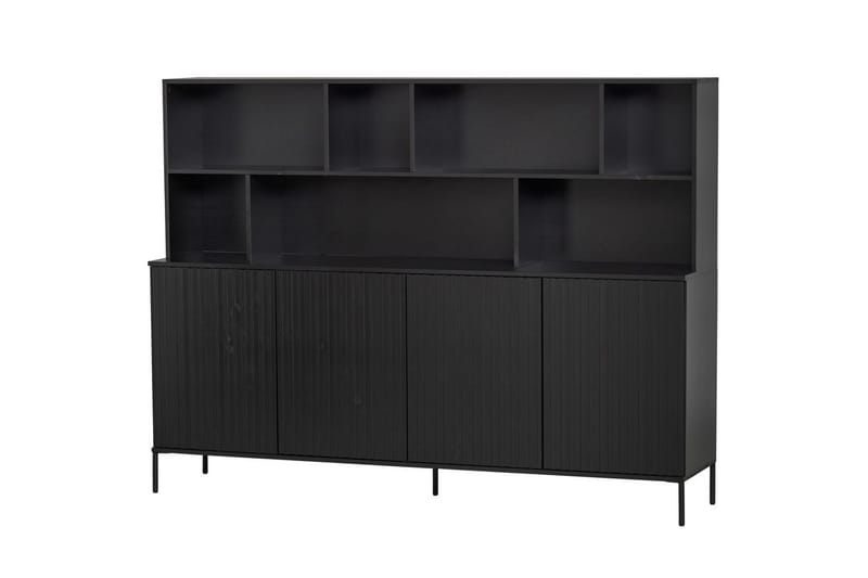 Vägghylla Ny Gravure, Svart