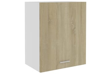 Väggskåp 2 st sonoma-ek 50x31x60 cm spånskiva