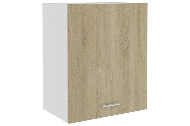 Väggskåp 2 st sonoma-ek 50x31x60 cm spånskiva - Brun - Förvaring - Skåp - Köksskåp