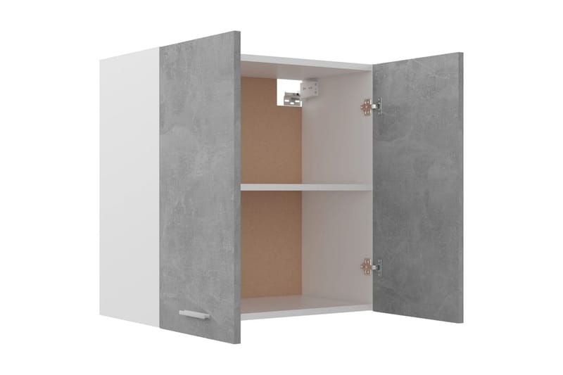 Väggskåp betonggrå 60x31x60 cm spånskiva - Grå - Förvaring - Skåp - Köksskåp
