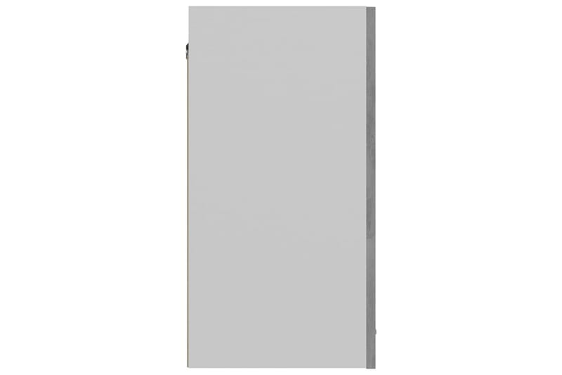 Väggskåp betonggrå 60x31x60 cm spånskiva - Grå - Förvaring - Skåp - Köksskåp