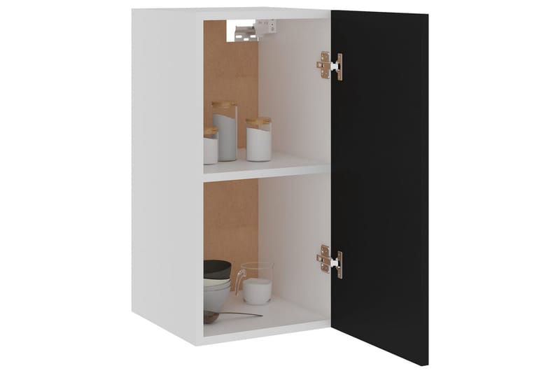 Väggskåp svart 29,5x31x60 cm spånskiva - Svart - Förvaring - Skåp - Köksskåp