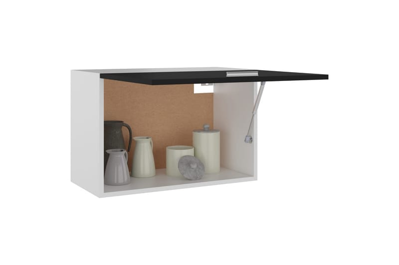 Väggskåp svart 60x31x40 cm spånskiva - Svart - Förvaring - Skåp - Köksskåp