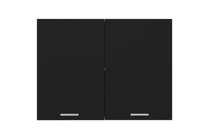 Väggskåp svart 80x31x60 cm spånskiva - Svart - Förvaring - Skåp - Köksskåp