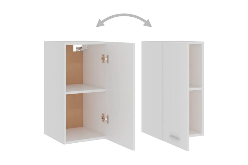 Väggskåp vit 29,5x31x60 cm spånskiva - Vit - Förvaring - Skåp - Köksskåp