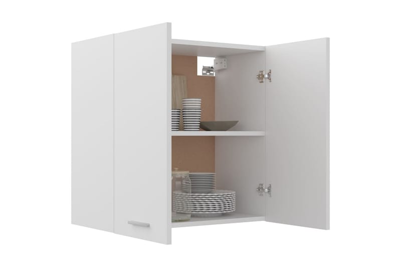 Väggskåp vit 60x31x60 cm spånskiva - Vit - Förvaring - Skåp - Köksskåp