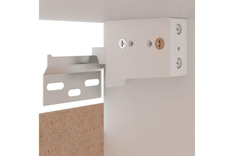 Väggskåp vit 60x31x60 cm spånskiva - Vit - Förvaring - Skåp - Köksskåp