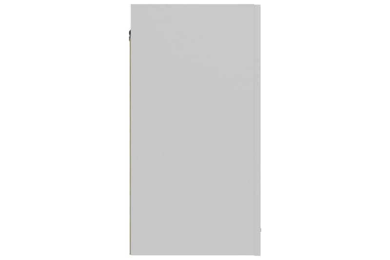 Väggskåp vit 60x31x60 cm spånskiva - Vit - Köksskåp - Väggskåp