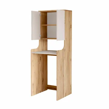 Valren Tvättmaskinsskåp 64,8x181x33,8 cm - Atlantic Pine - Förvaring - Skåp - Köksskåp - Högskåp