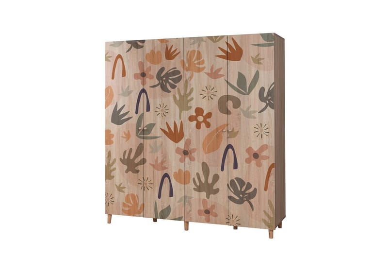 Loni Garderobsskåp 180x192 cm - Förvaring - Skåp - Garderobsskåp