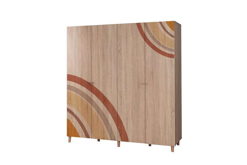 Loni Garderobsskåp 180x192 cm - Förvaring - Skåp - Garderobsskåp