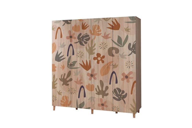 Loni Garderobsskåp 180x192 cm - Förvaring - Skåp - Garderobsskåp