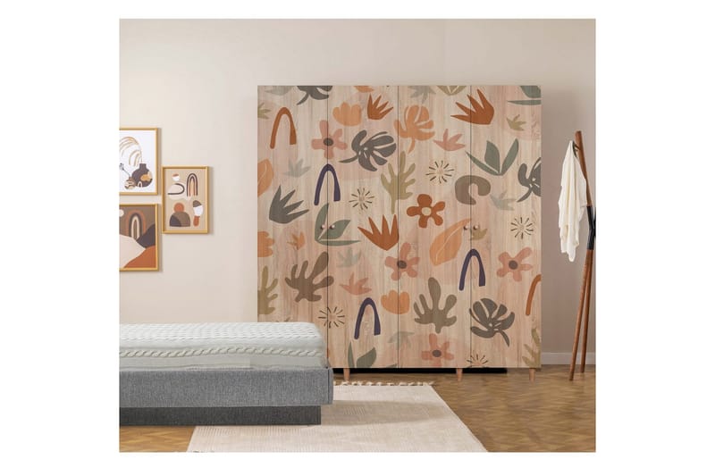 Loni Garderobsskåp 180x192 cm - Förvaring - Skåp - Garderobsskåp