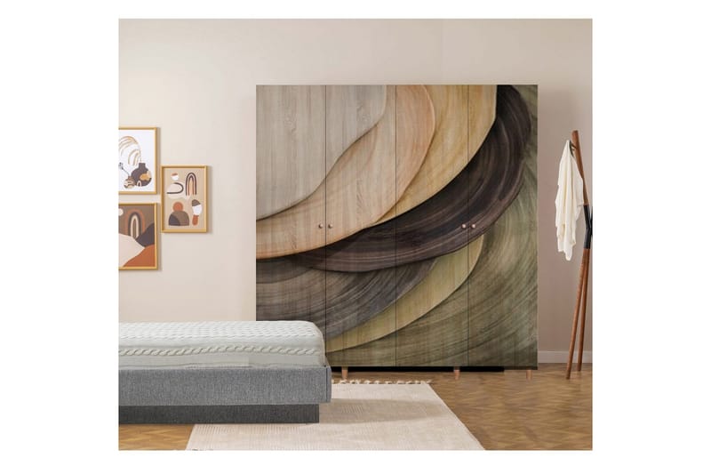 Loni Garderobsskåp 180x192 cm - Förvaring - Skåp - Garderobsskåp