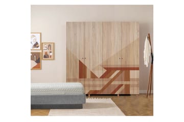 Loni Garderobsskåp 180x192 cm - Förvaring - Skåp - Garderobsskåp