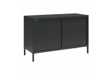 Skåp Luna 100x40x64 cm, Svart - 100x40x64 cm, Svart - Förvaring - Skåp - Vitrinskåp