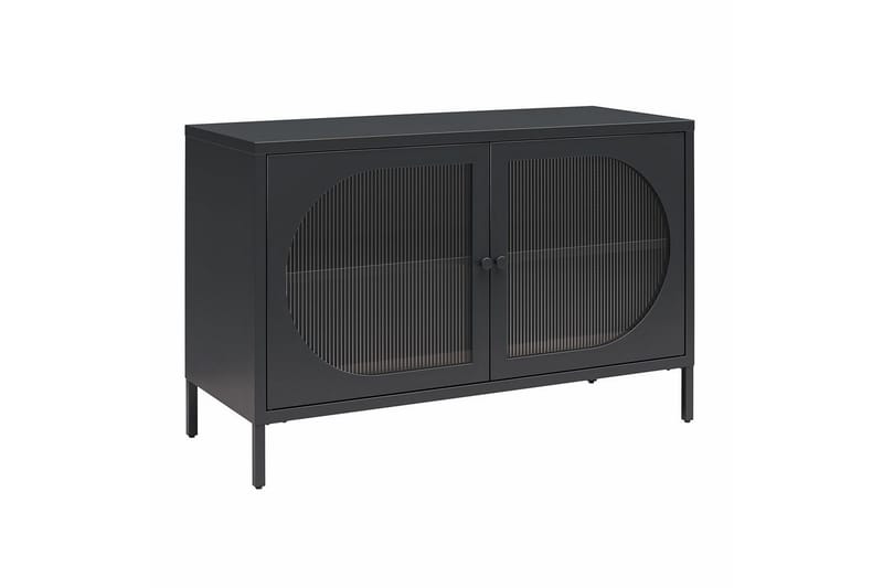 Skåp Luna 100x40x64 cm, Svart - 100x40x64 cm, Svart - Förvaring - Skåp