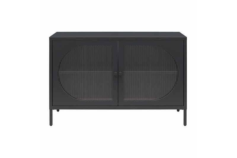 Skåp Luna 100x40x64 cm, Svart - 100x40x64 cm, Svart - Förvaring - Skåp