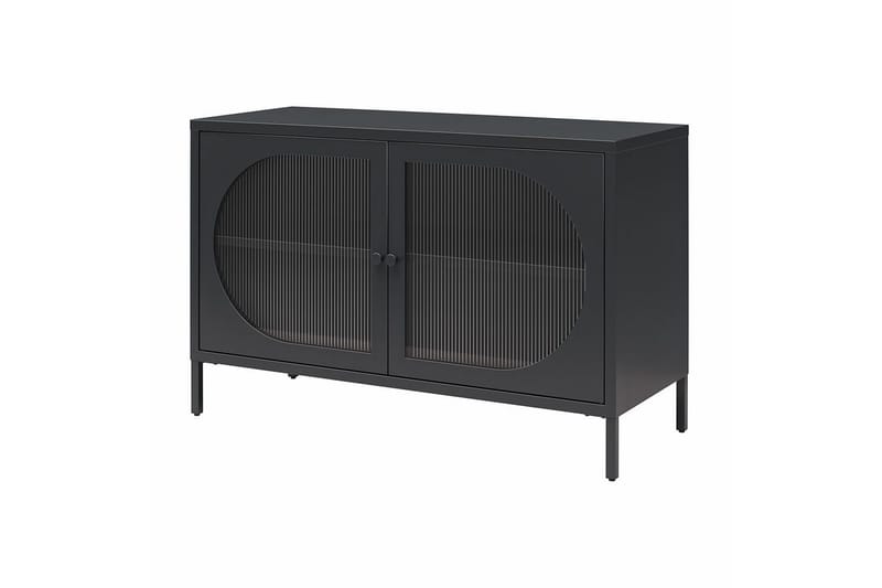Skåp Luna 100x40x64 cm, Svart - 100x40x64 cm, Svart - Förvaring - Skåp