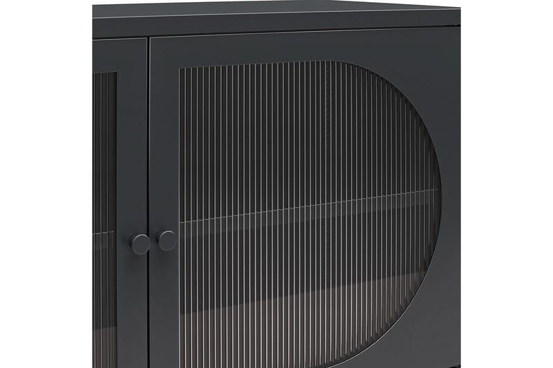 Skåp Luna 100x40x64 cm, Svart - 100x40x64 cm, Svart - Förvaring - Skåp