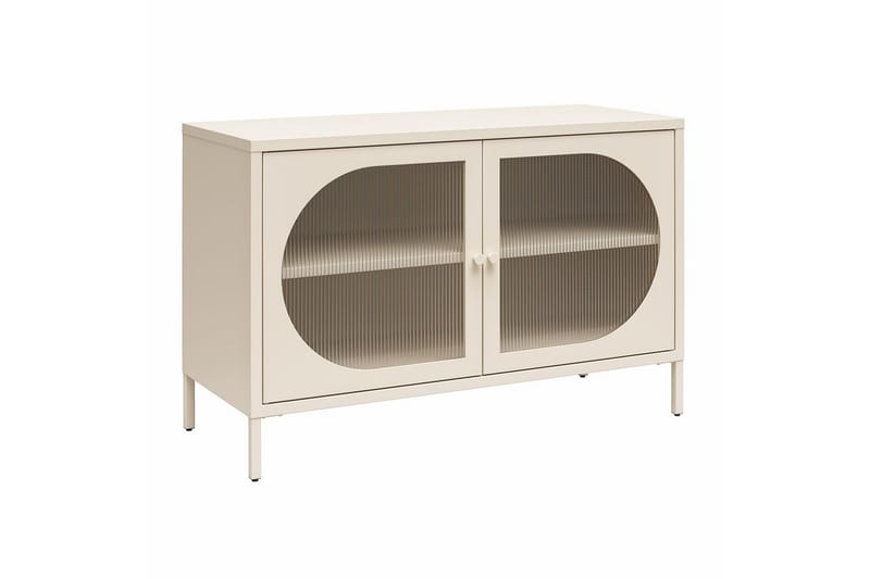 Skåp Luna 100x40x64 cm, Pergament - 100x40x64 cm, Pergament - Förvaring - Skåp