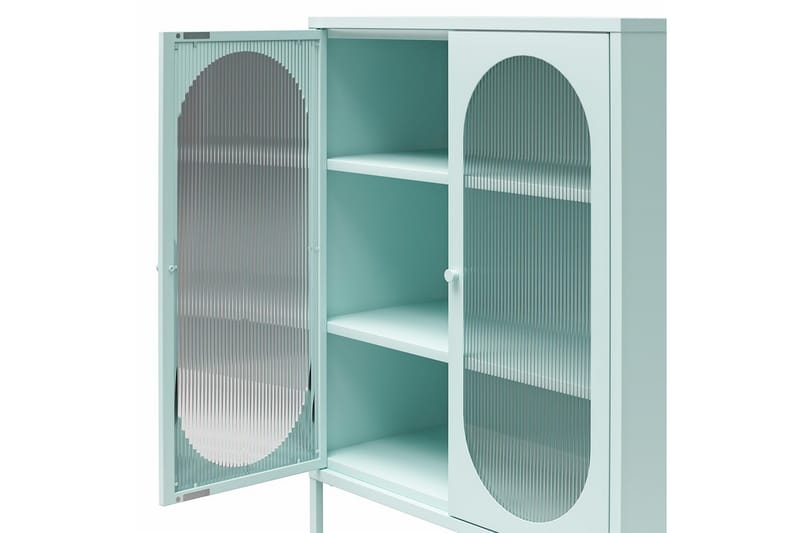 Skåp Luna 80x40x102 cm, Himmelsblå - 80x40x102 cm, Himmelsblå - Förvaring - Skåp