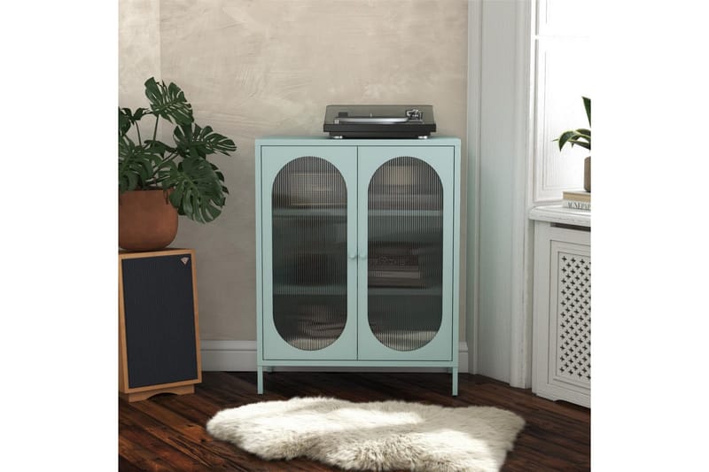 Skåp Luna 80x40x102 cm, Himmelsblå - 80x40x102 cm, Himmelsblå - Förvaring - Skåp