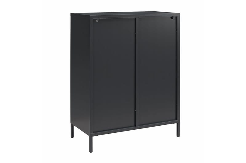 Skåp Luna 80x40x102 cm, Svart - 80x40x102 cm, Svart - Förvaring - Skåp
