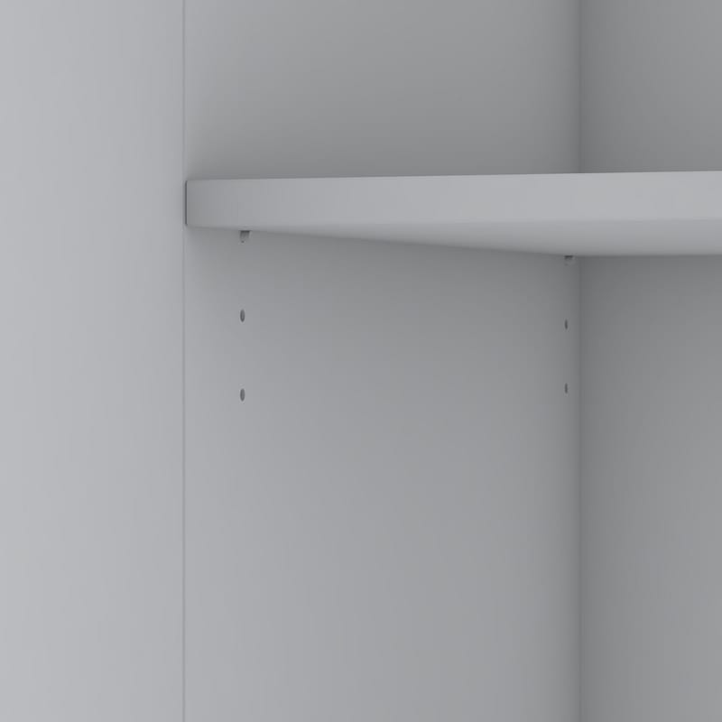Mardal Garderob 210x210x51,7 cm - Vit - Förvaring - Skåp - Garderobsskåp