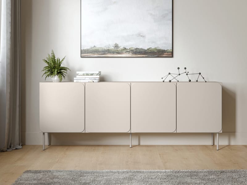 Marros Skänk 200 cm - Beige - Förvaring - Förvaringsmöbler - Skänkar & sideboards