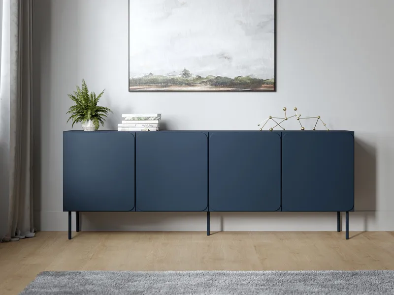 Marros Skänk 200 cm - Blå - Förvaring - Förvaringsmöbler - Skänkar & sideboards