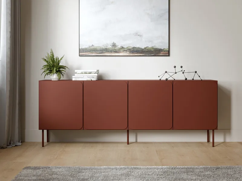 Marros Skänk 200 cm - Toskanskt röd - Förvaring - Förvaringsmöbler - Skänkar & sideboards