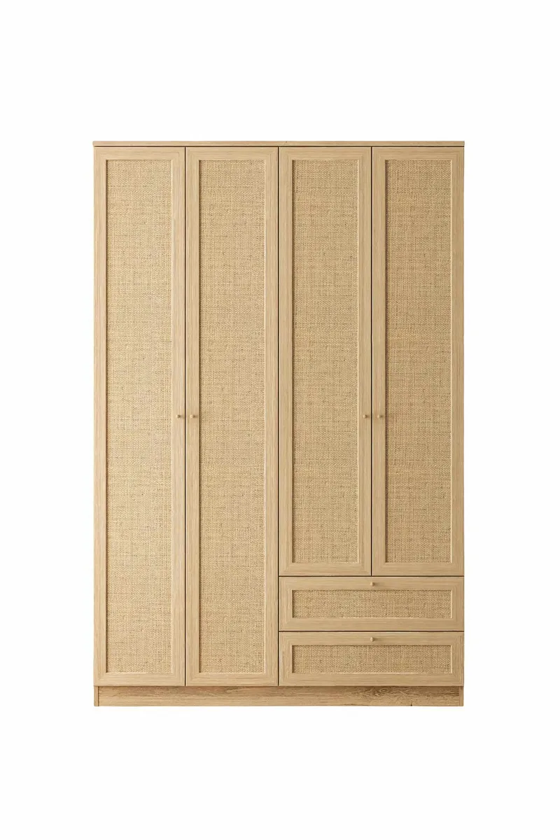Meyloren Garderob 137x210 cm, Beige