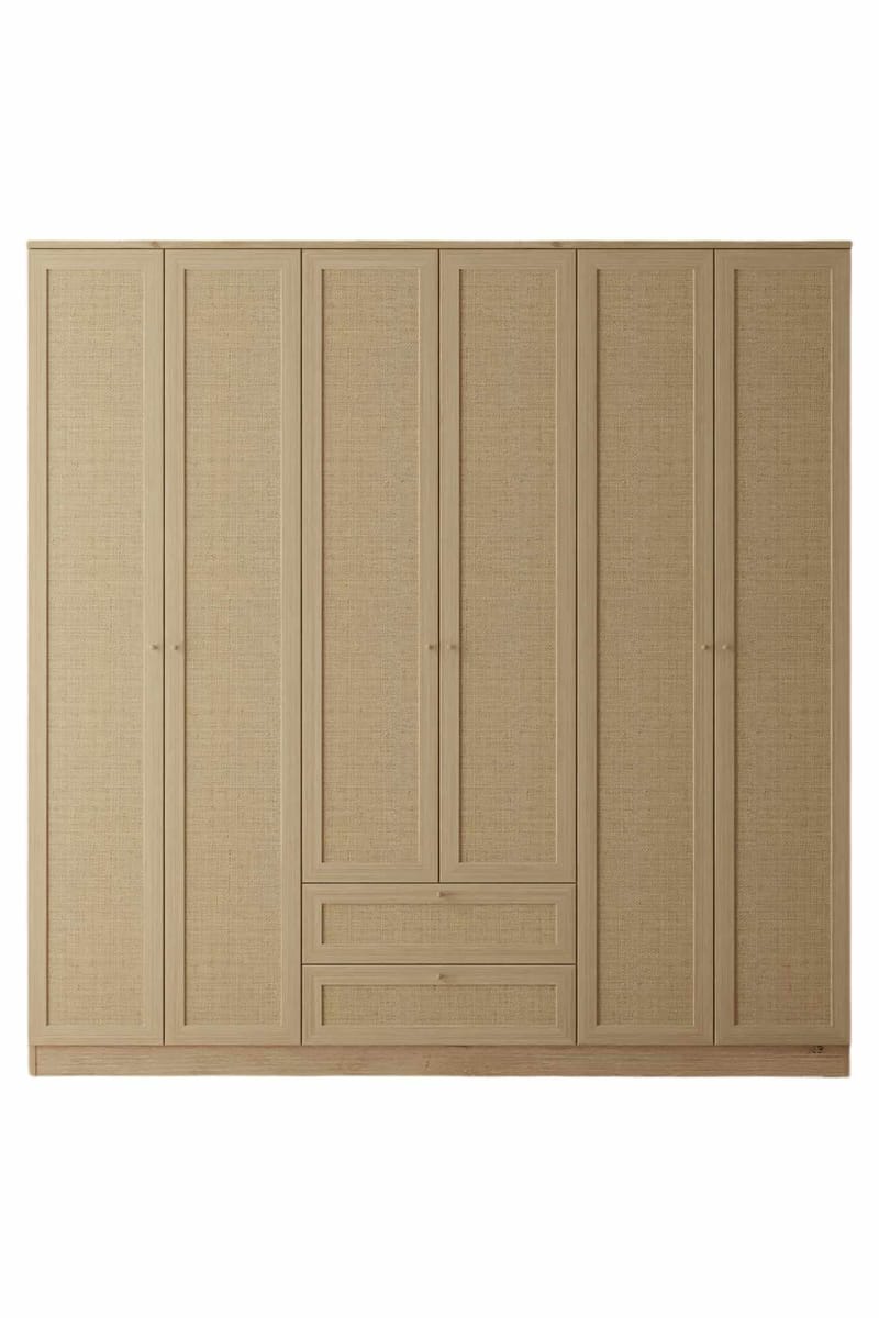 Meyloren Garderob 206x210 cm, Beige