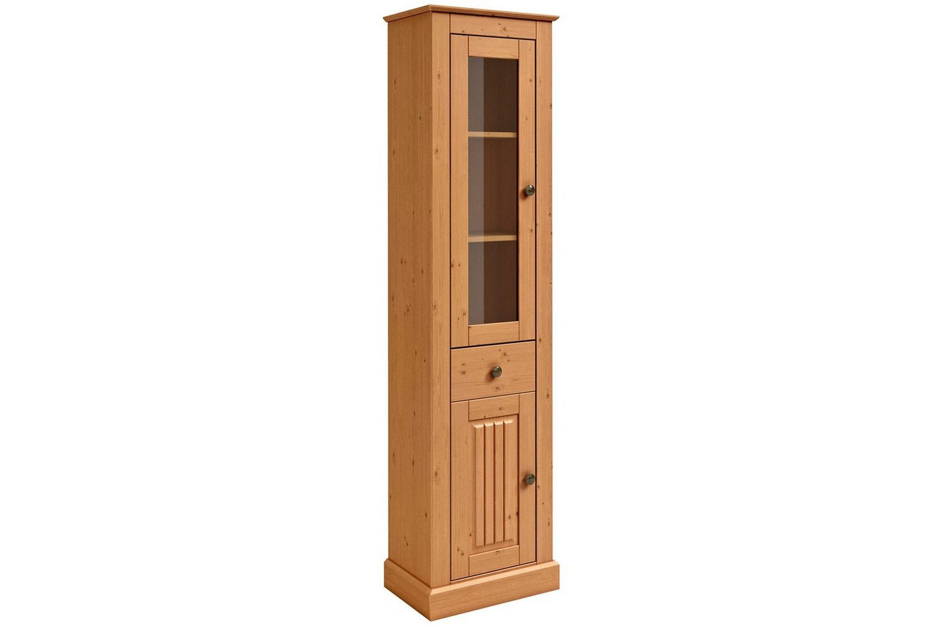 Mille Vitrinsk&aring;p 47x182 cm - Brun