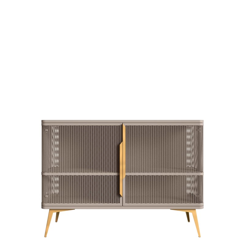 Mireva Skänk 120 cm, beige/guld